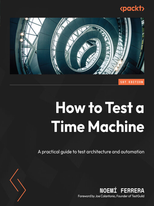 Title details for How to Test a Time Machine by Noemí Ferrera - Available